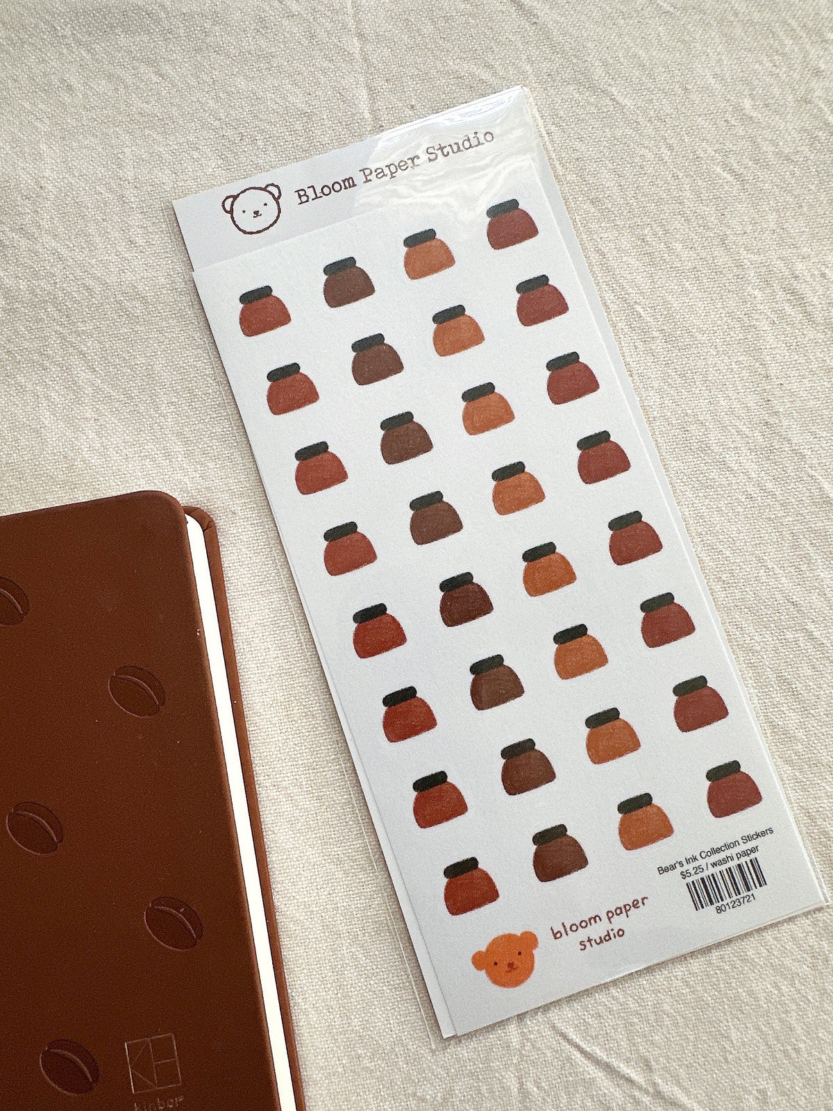 Bear's Ink Collection Stickers
