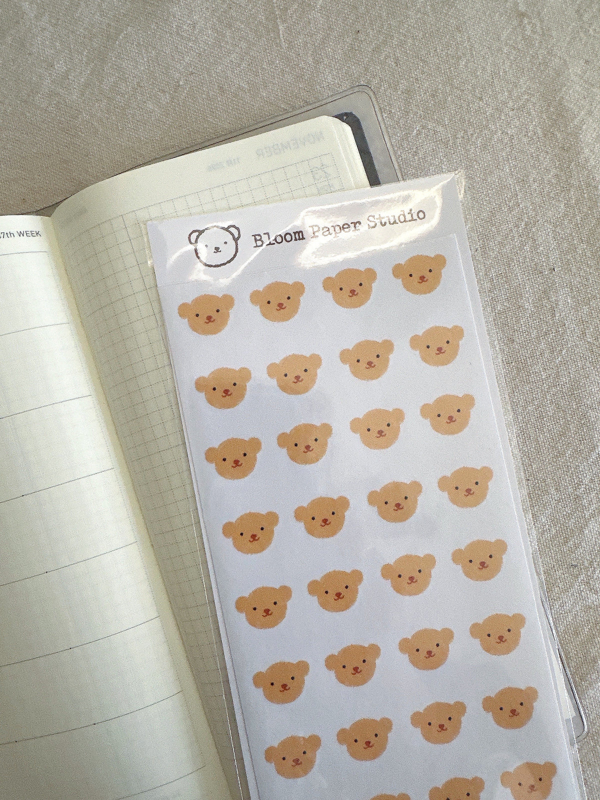Vanilla Bear Stickers