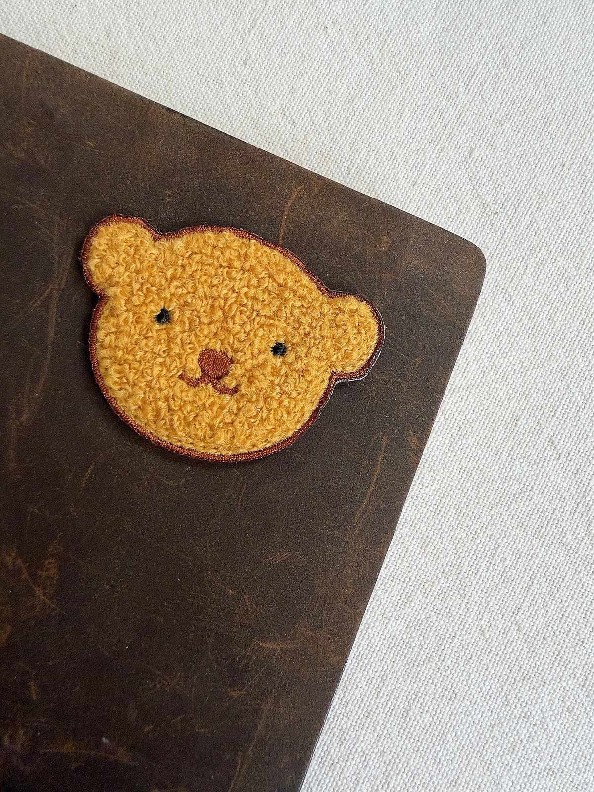 Vanilla Bear Adhesive Sticker Patch