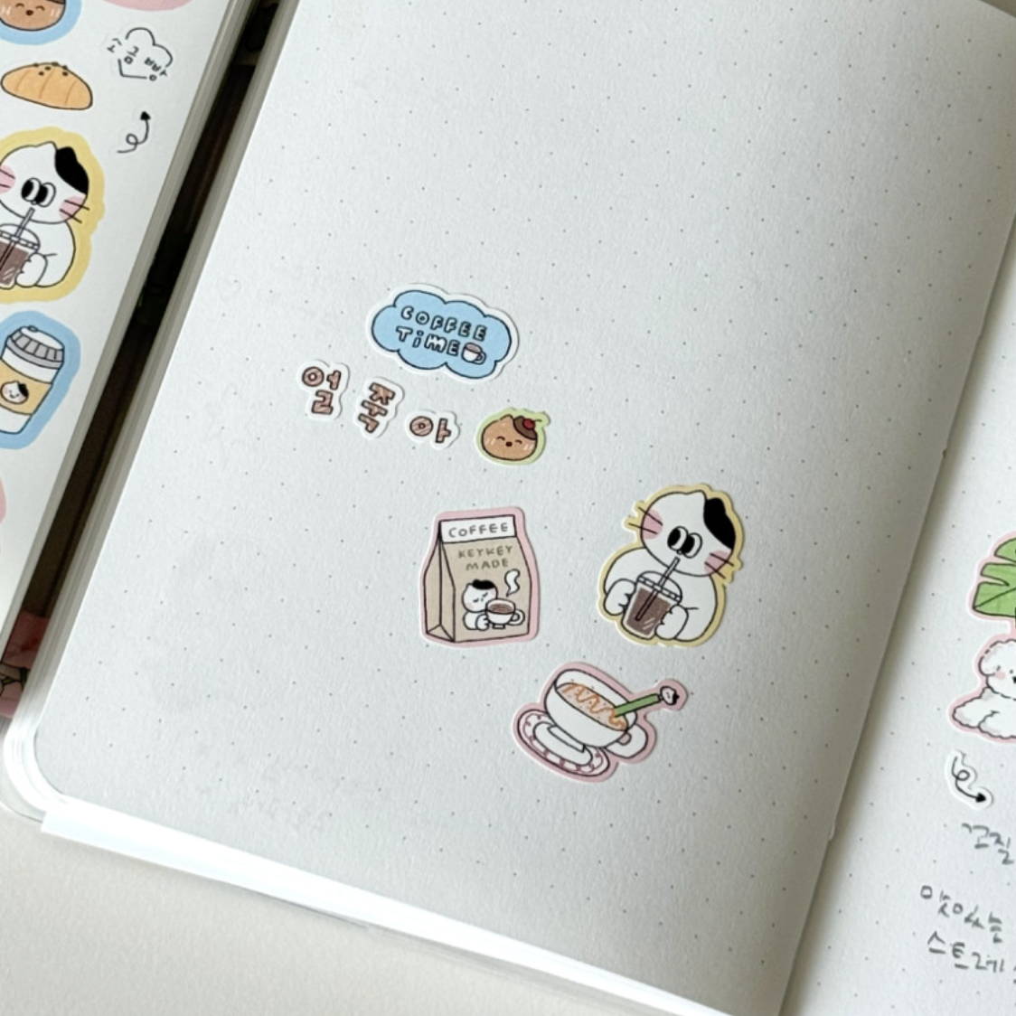 Keykeymade Coffee Time Sticker