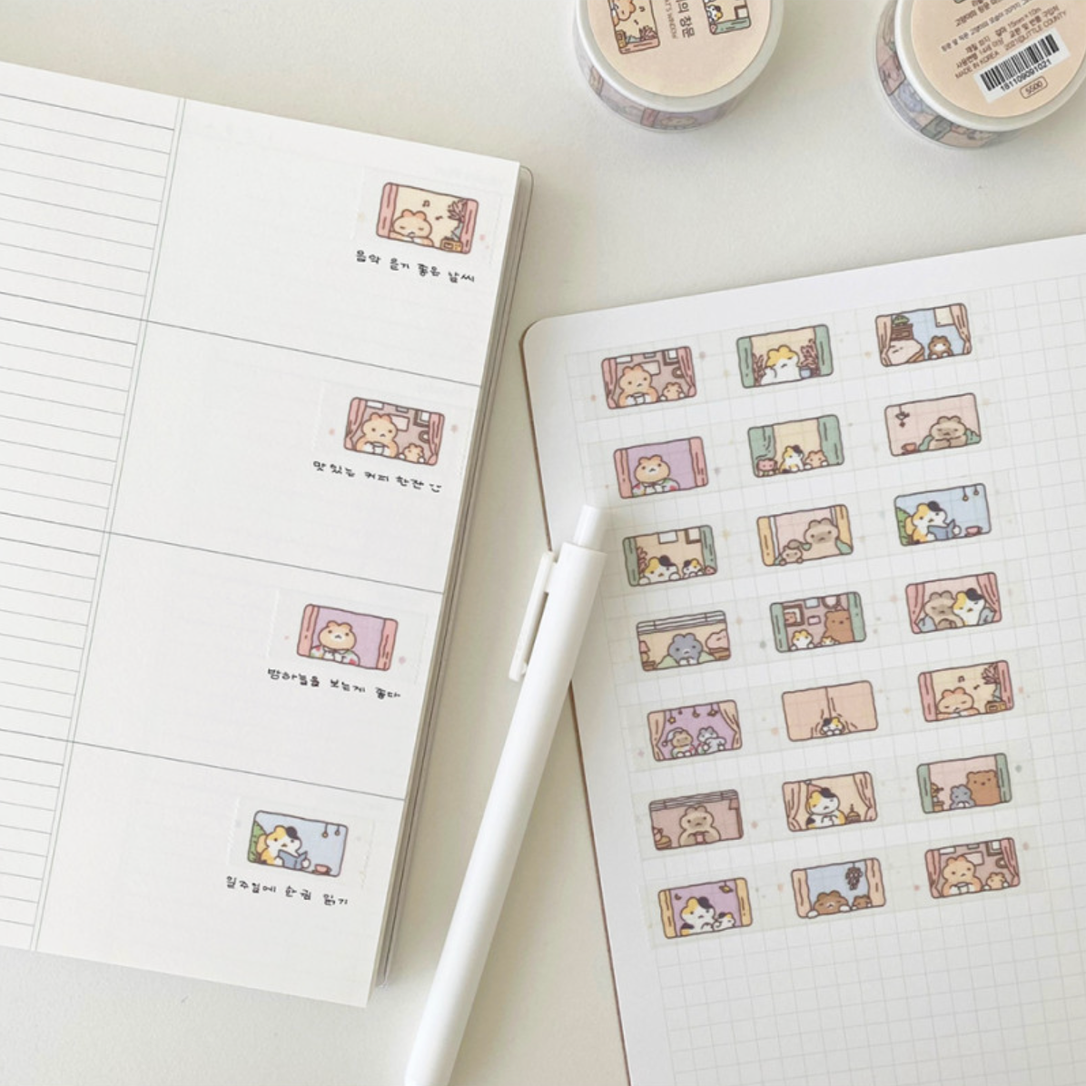 Catbbang Cat's Window Washi Tape