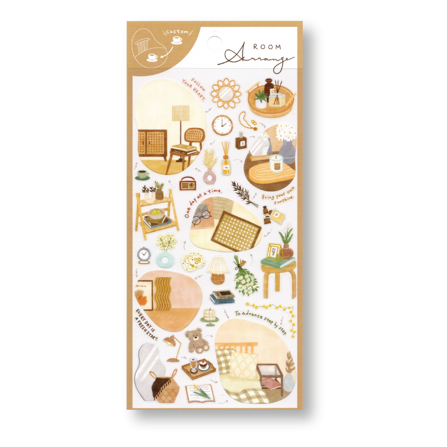 Mind Wave Room Arrangement Planner Stickers (Interior)