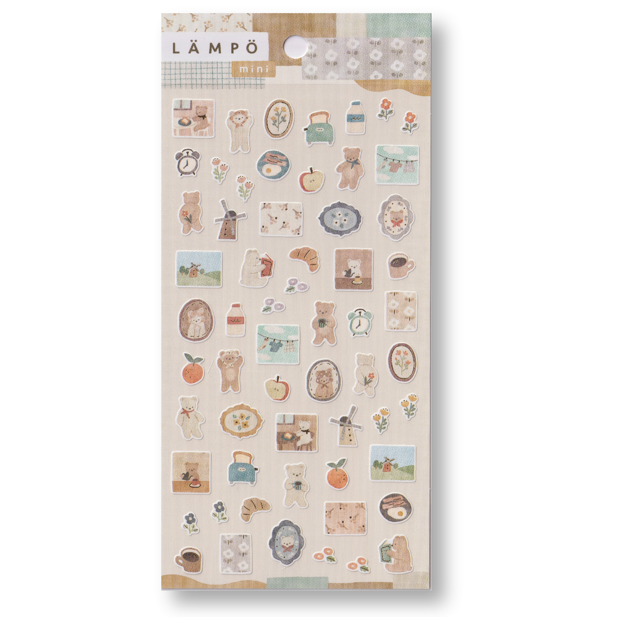 Mindwave Lampo Mini Planner Stickers (Bear and Morning)
