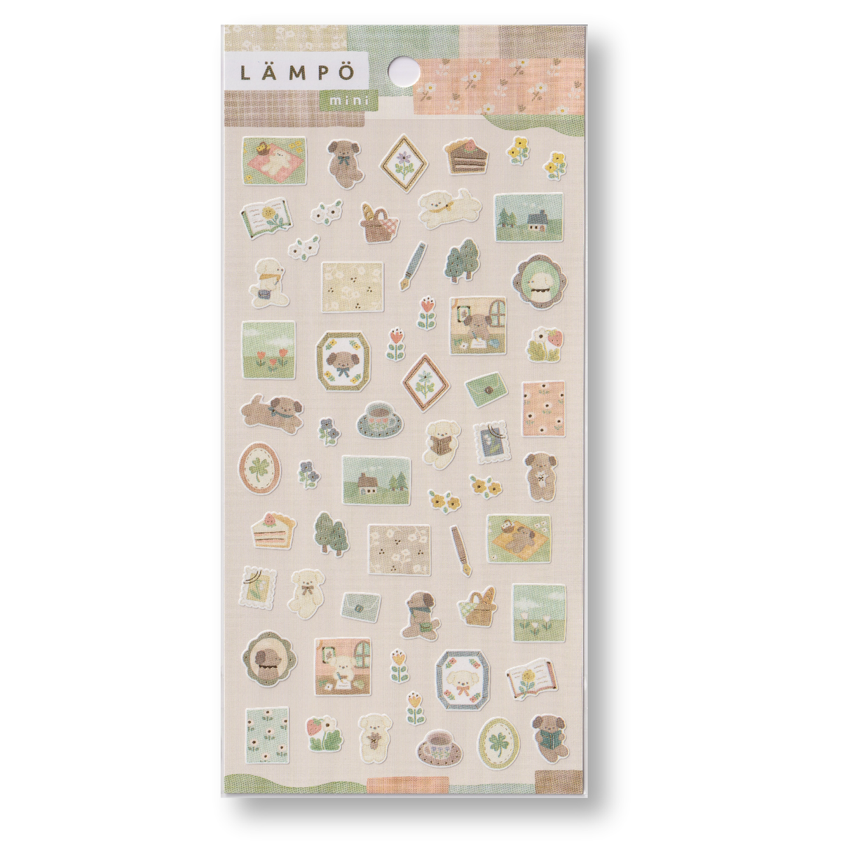 Mindwave Lampo Mini Planner Stickers (Dog and Late Afternoon)