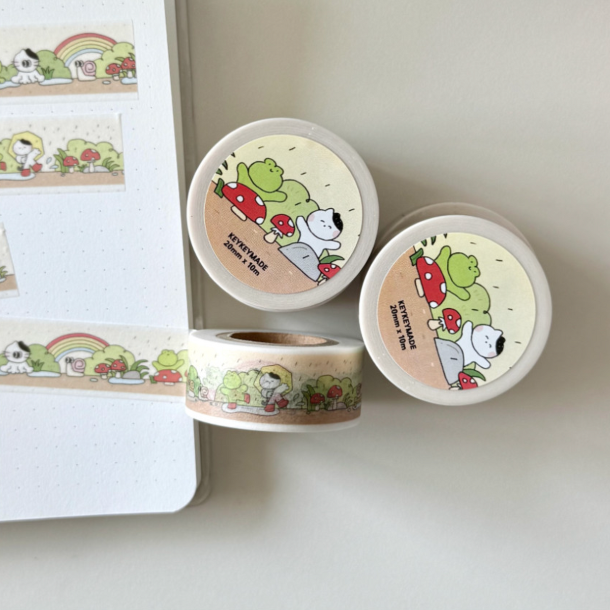Keykeymade Rain Sound Washi Tape