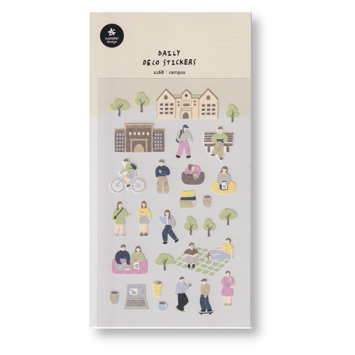 Suatelier Deco Planner Stickers (Campus)