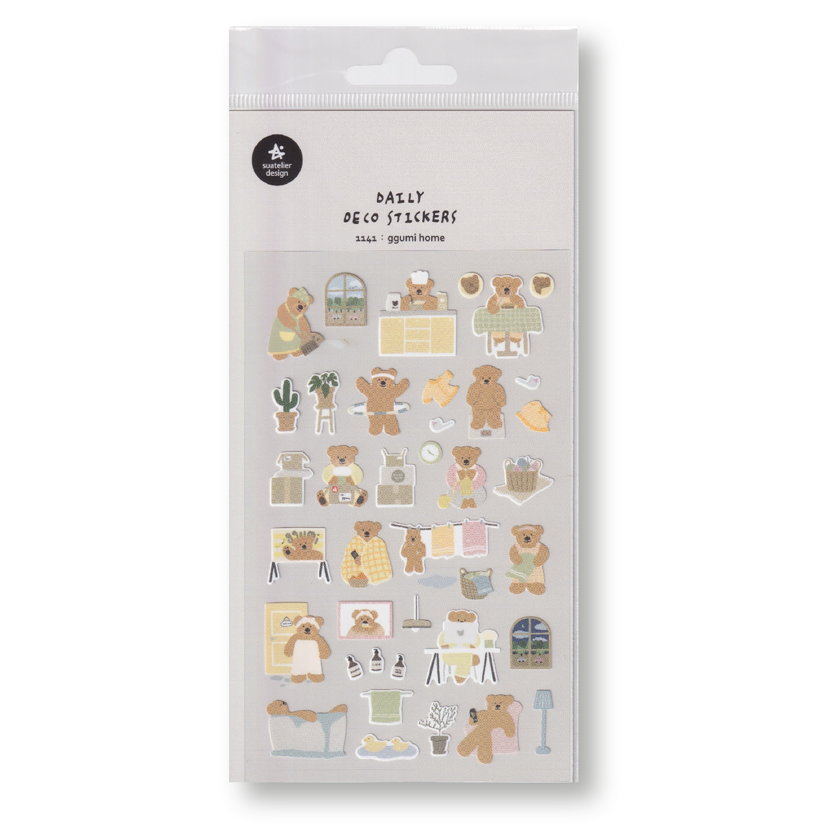 Suatelier Deco Planner Stickers (Ggumi Home)