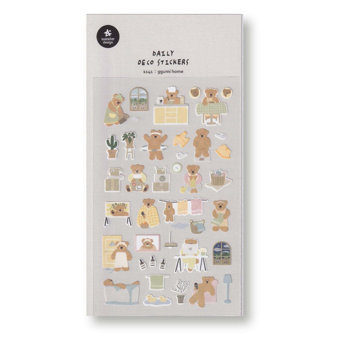 Suatelier Deco Planner Stickers (Ggumi Home)