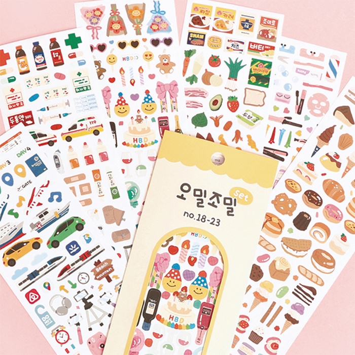 Omil Jomil Sticker Set