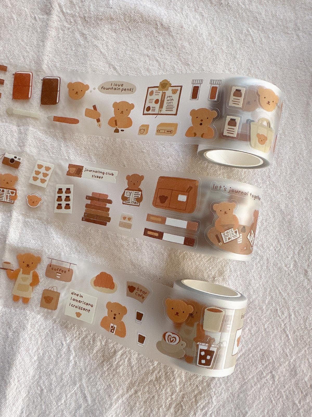 I Love Fountain Pens Kiss Cut PET Tape