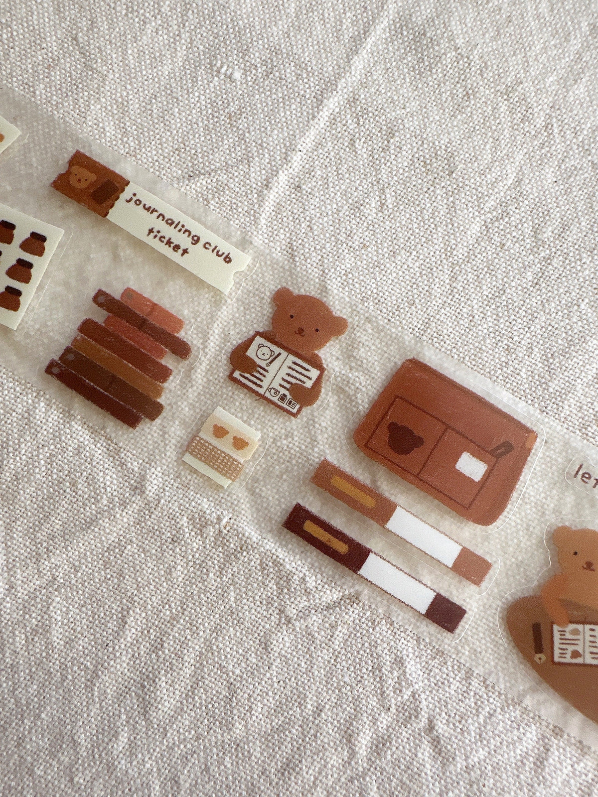 Let's Journal Together Kiss Cut PET Tape