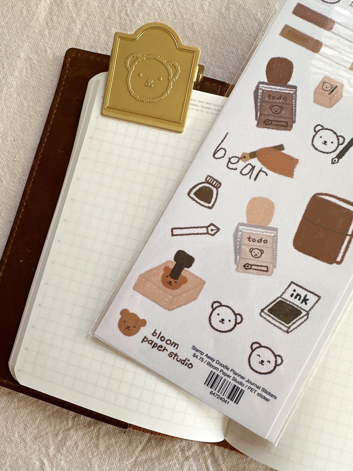 Stamp Away Doodle Planner Journal Stickers