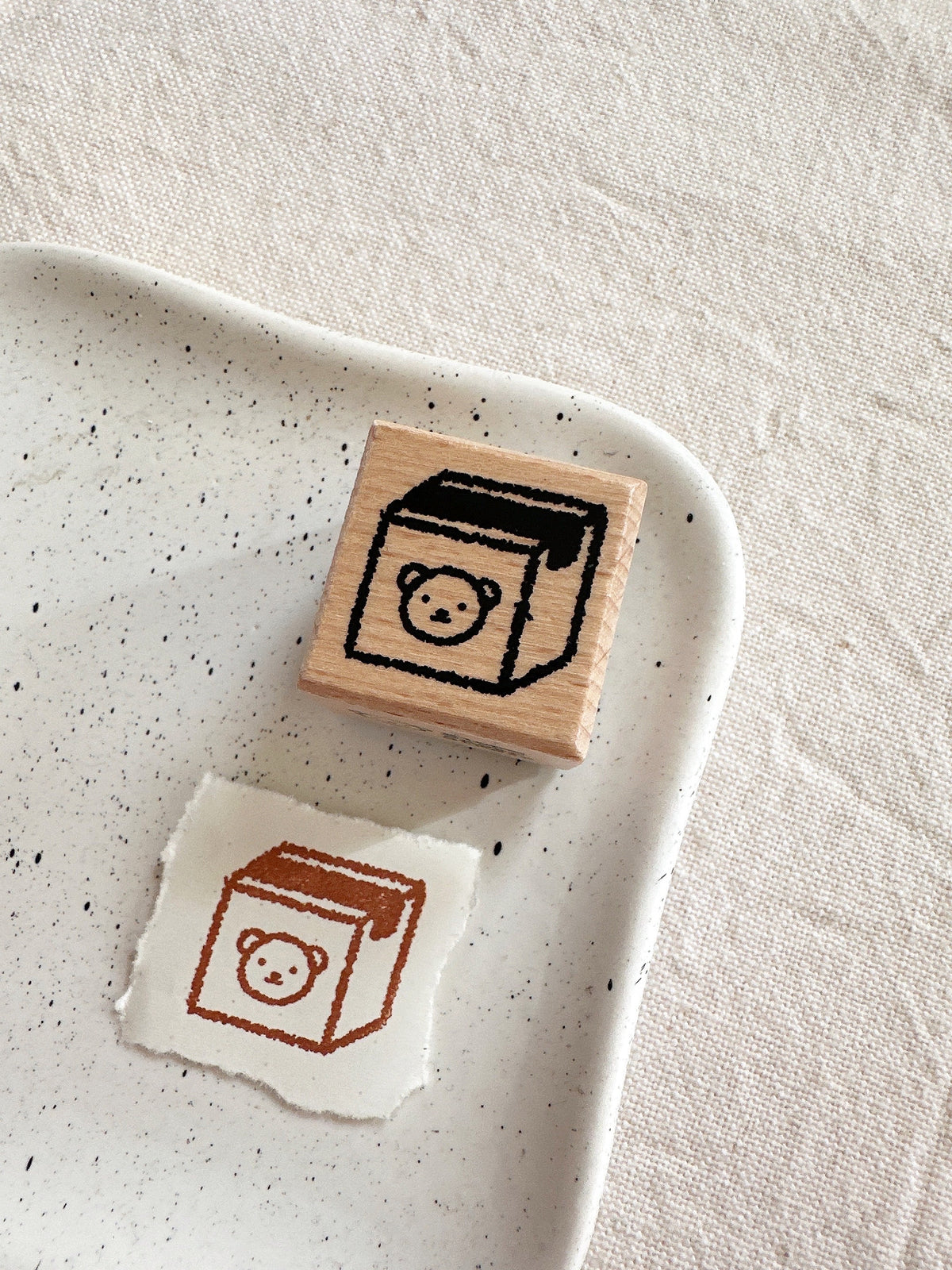 Happy Mail Wooden Stamp