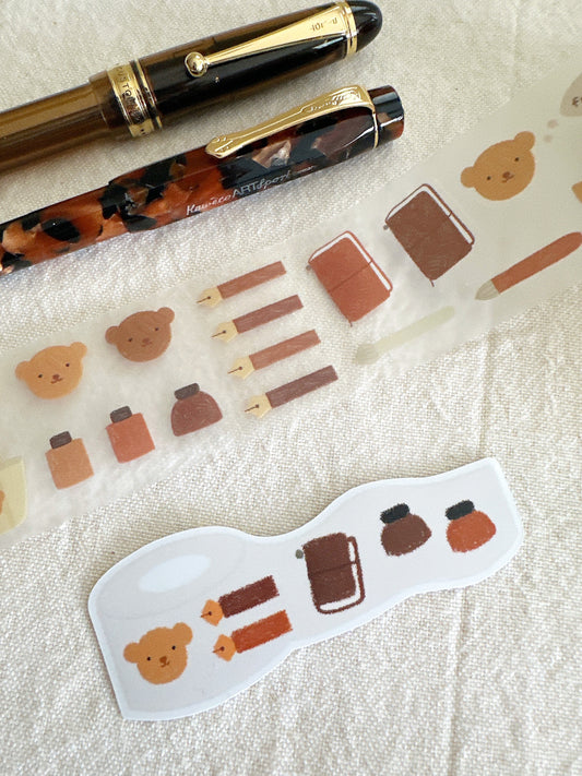 Fav PET Tape Die Cut Sticker