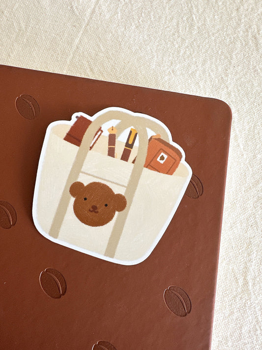 Choco's Planner Bag Die Cut Sticker