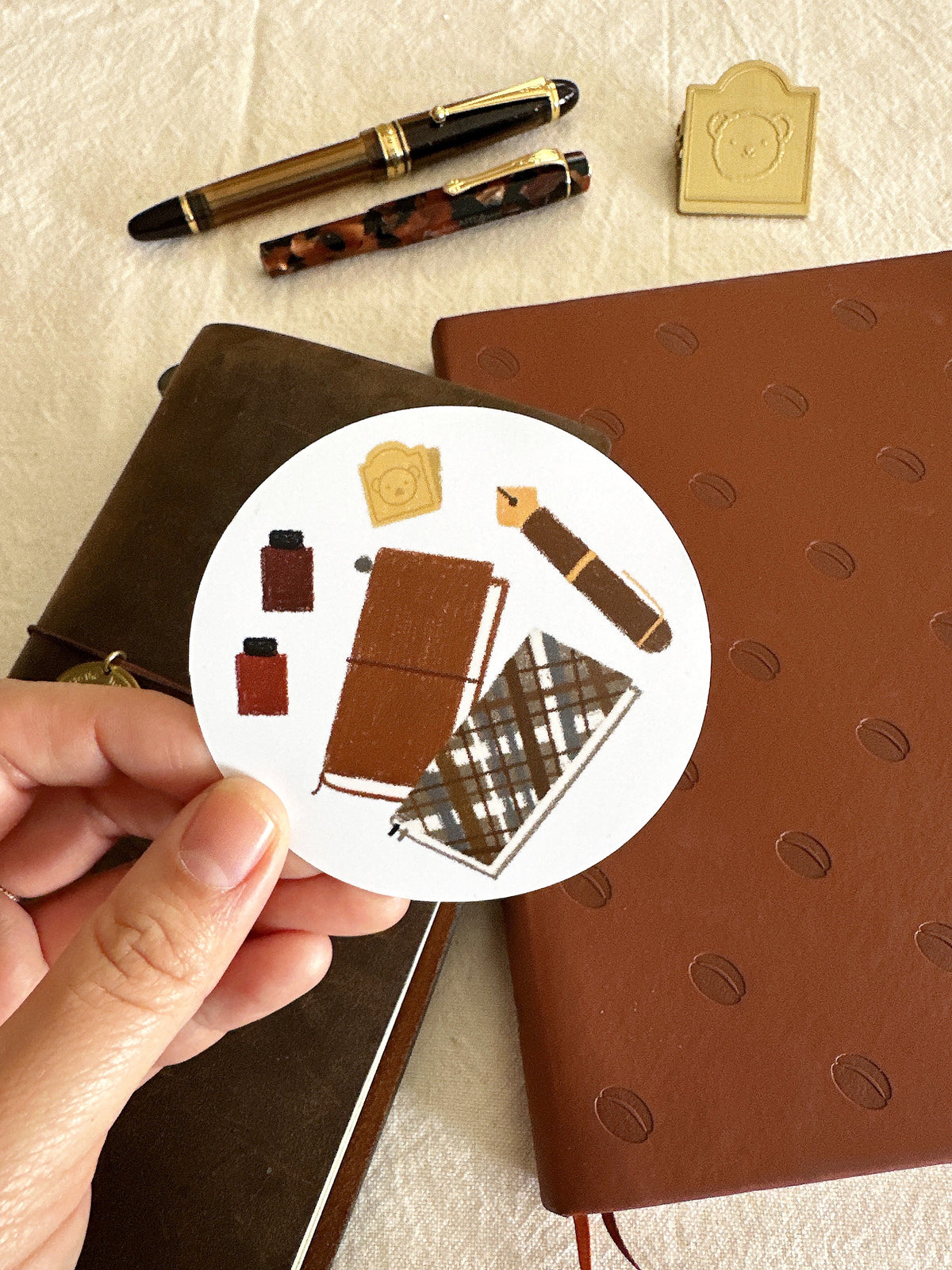 Writing Nook Die Cut Sticker