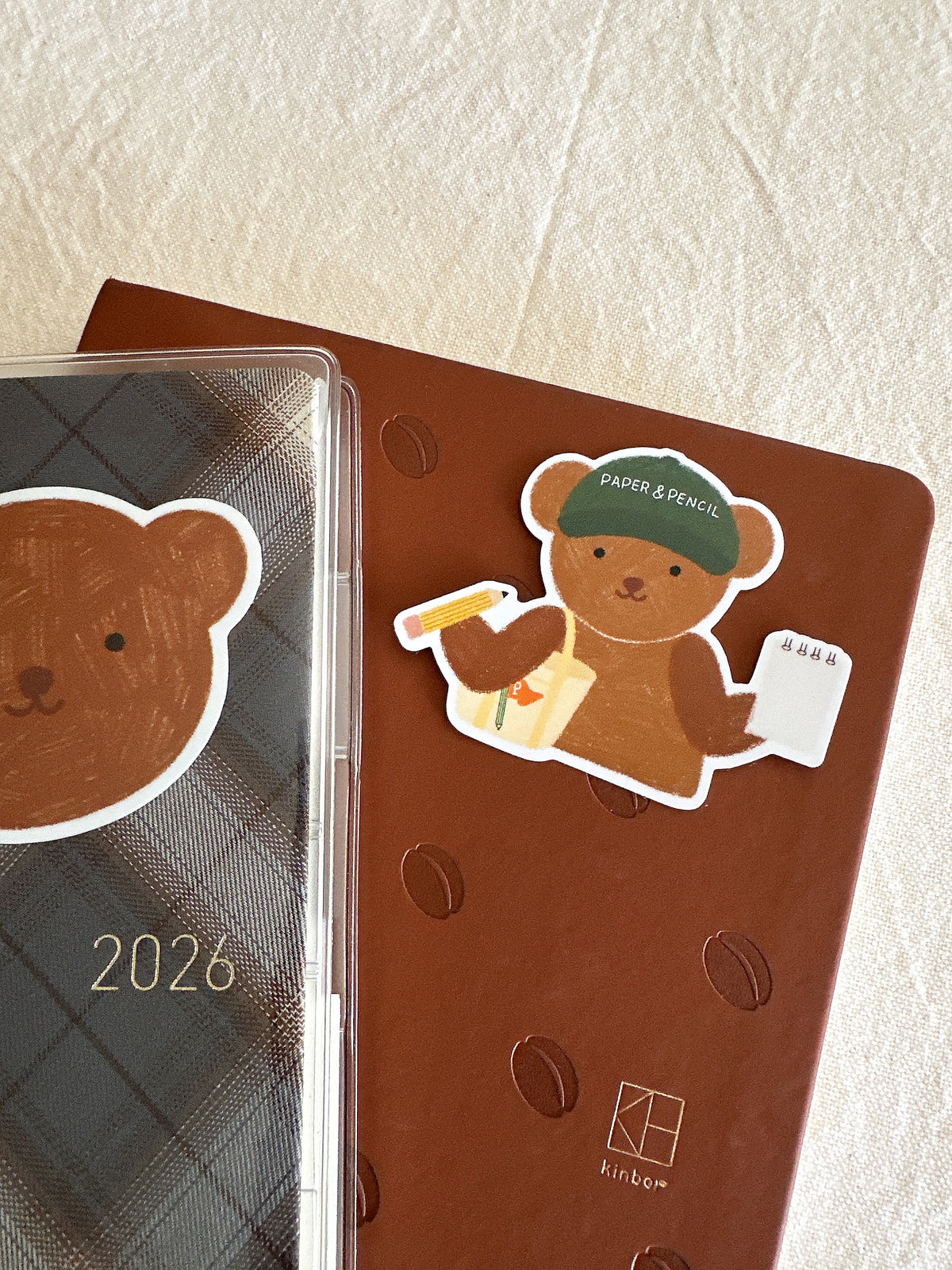 Paper & Pencil: Choco Die Cut Sticker