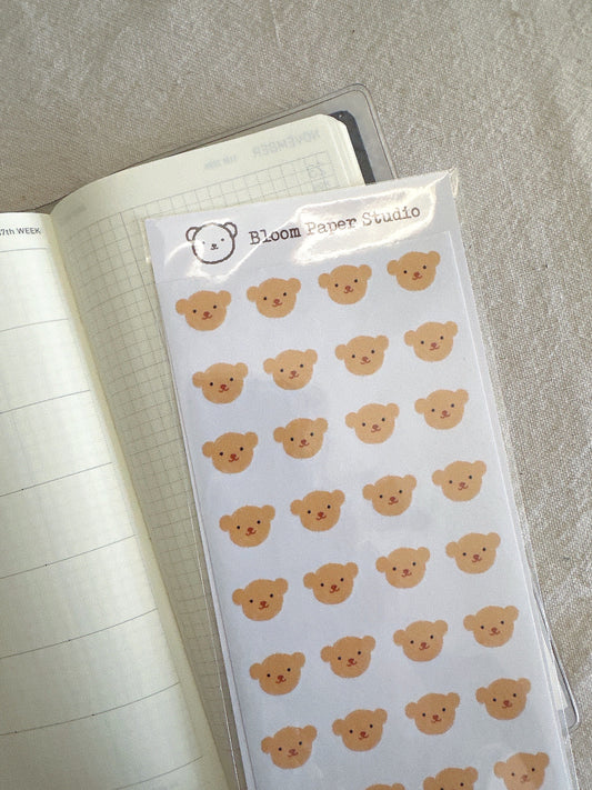 Vanilla Bear Stickers