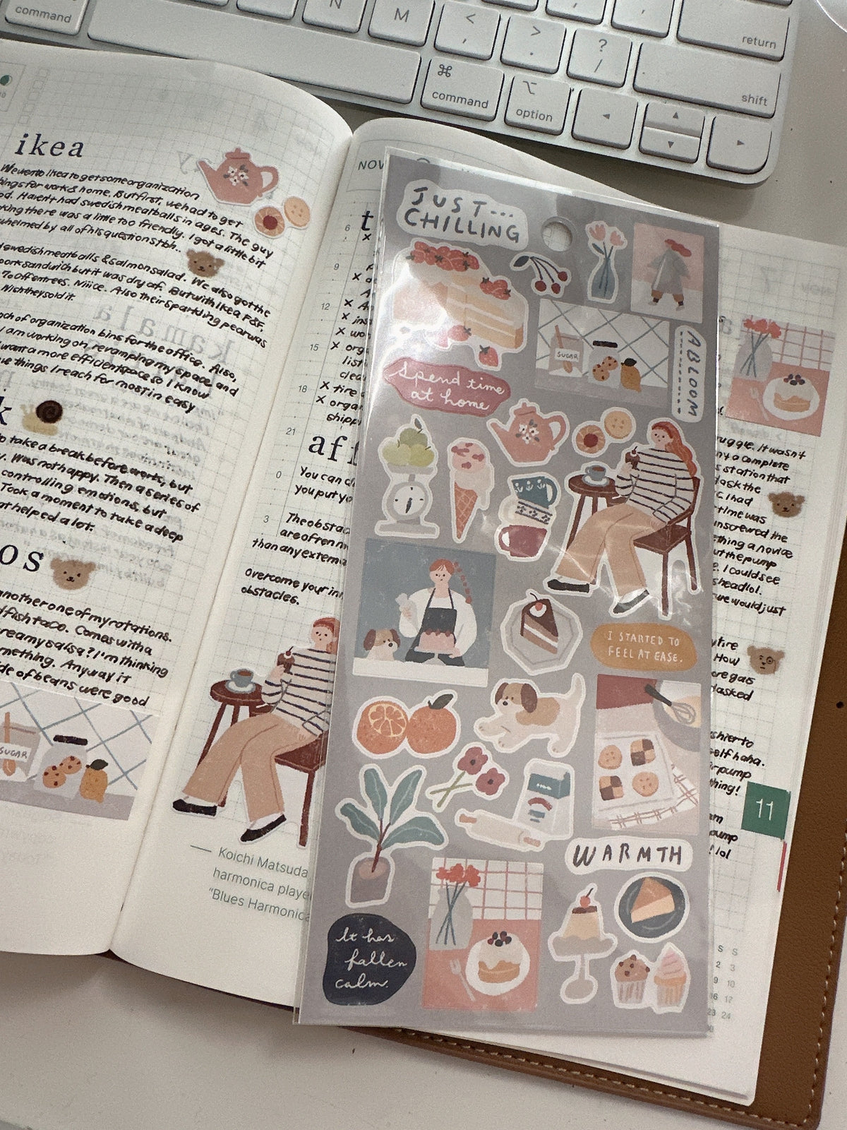 Mind Wave Just Chilling Planner Stickers (Let's Make Candy)