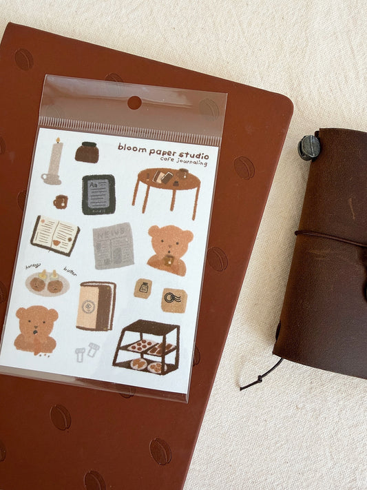 Cafe Journaling Planner Stickers