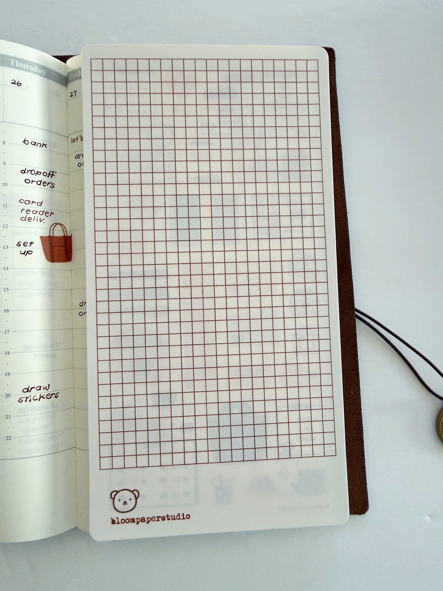 Teddy's Brain Dump & Supplies Pencil Board