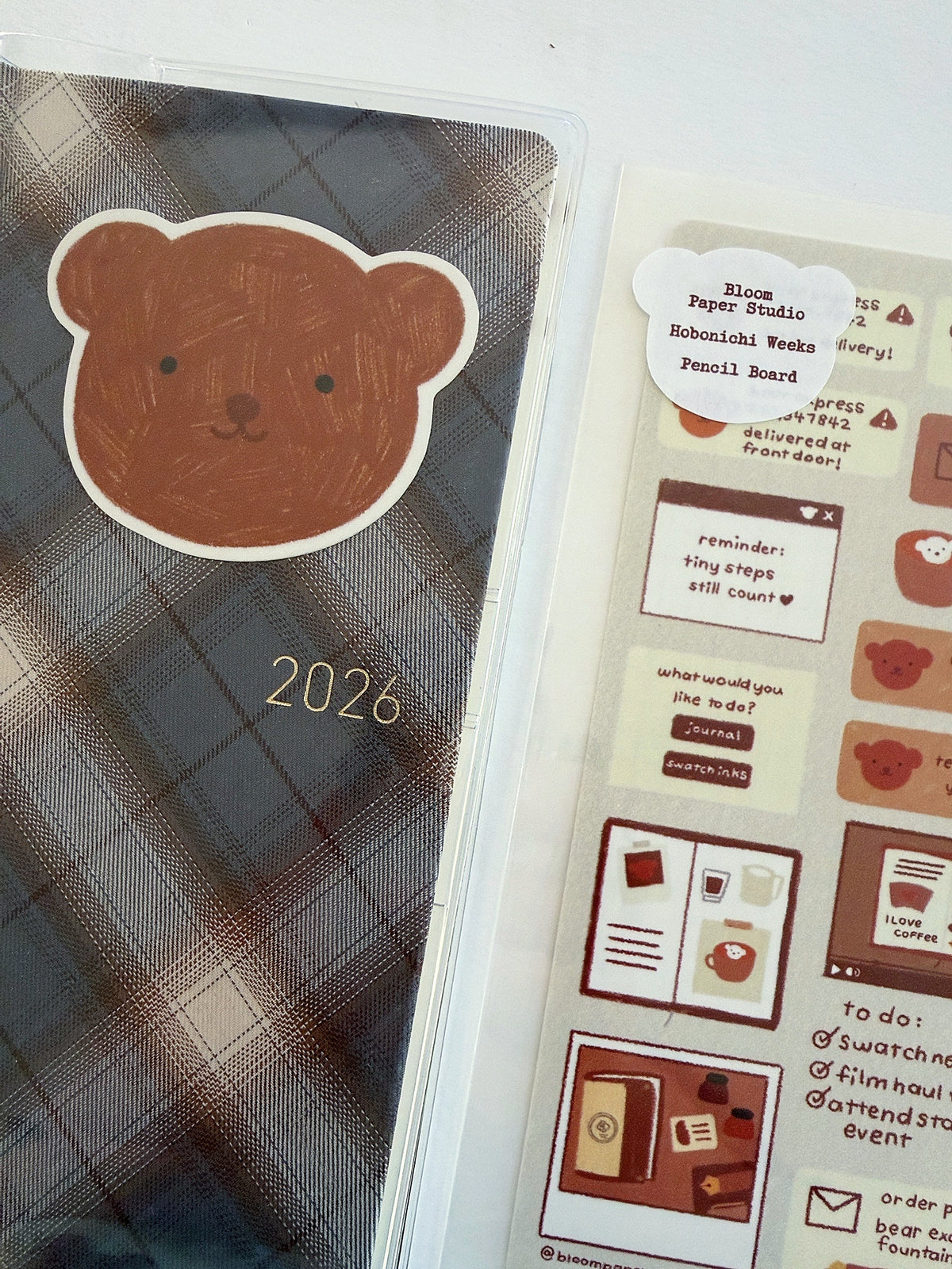 Choco's Notifications Hobonichi Weeks Pencil Board
