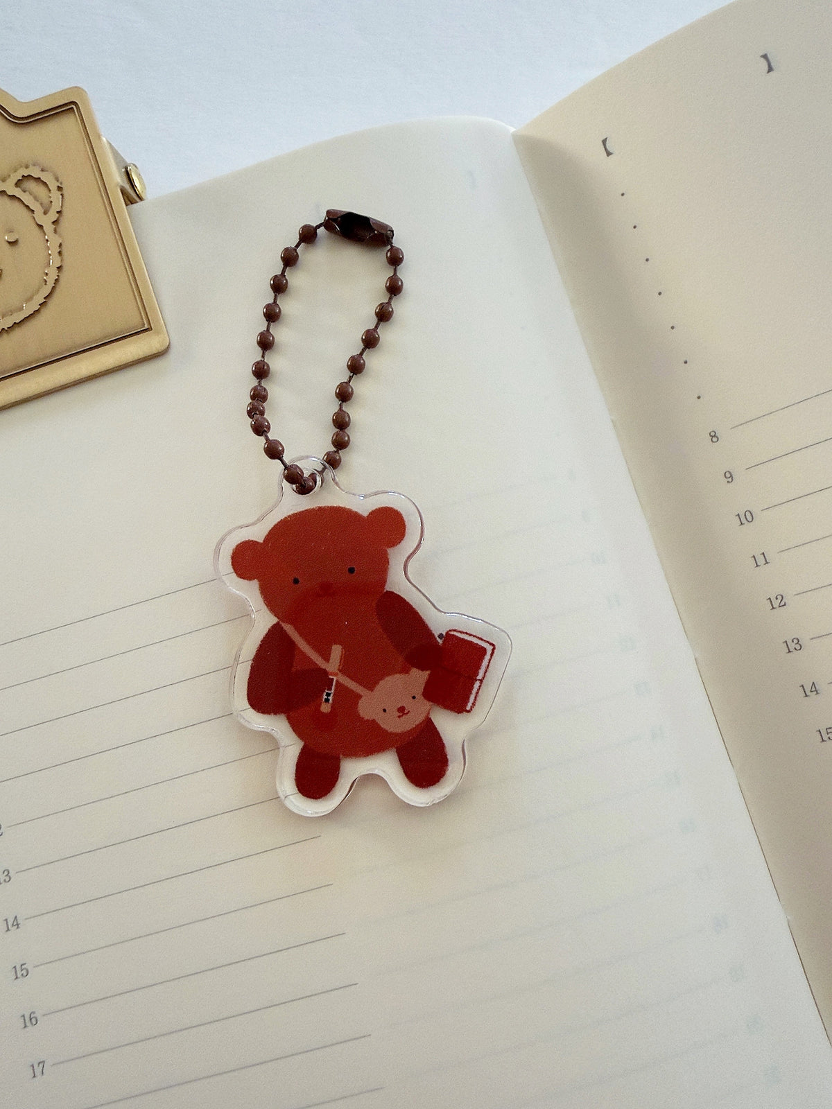 Stationery Cub Acrylic Charm