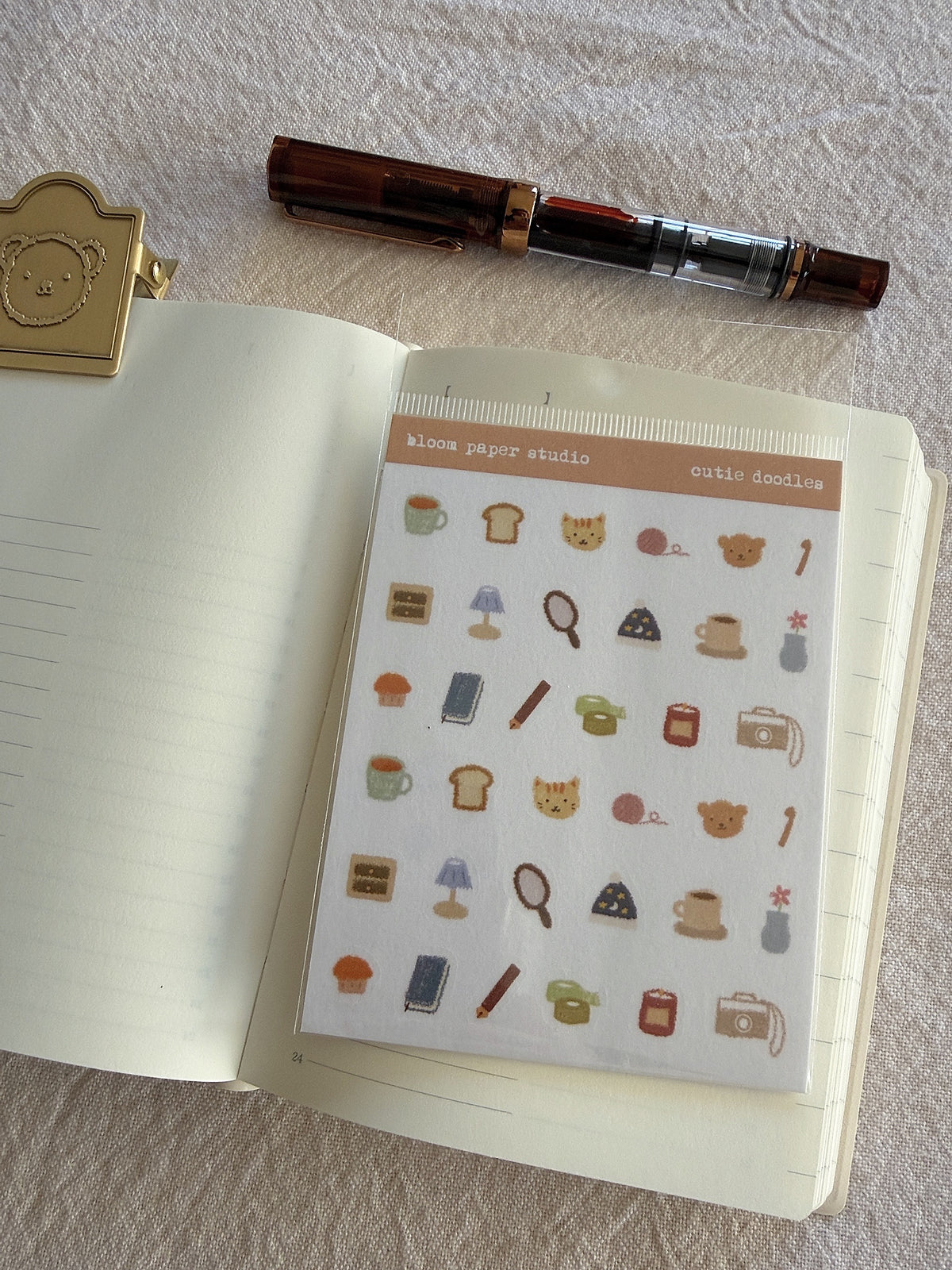Bear's Cutie Doodles Stickers