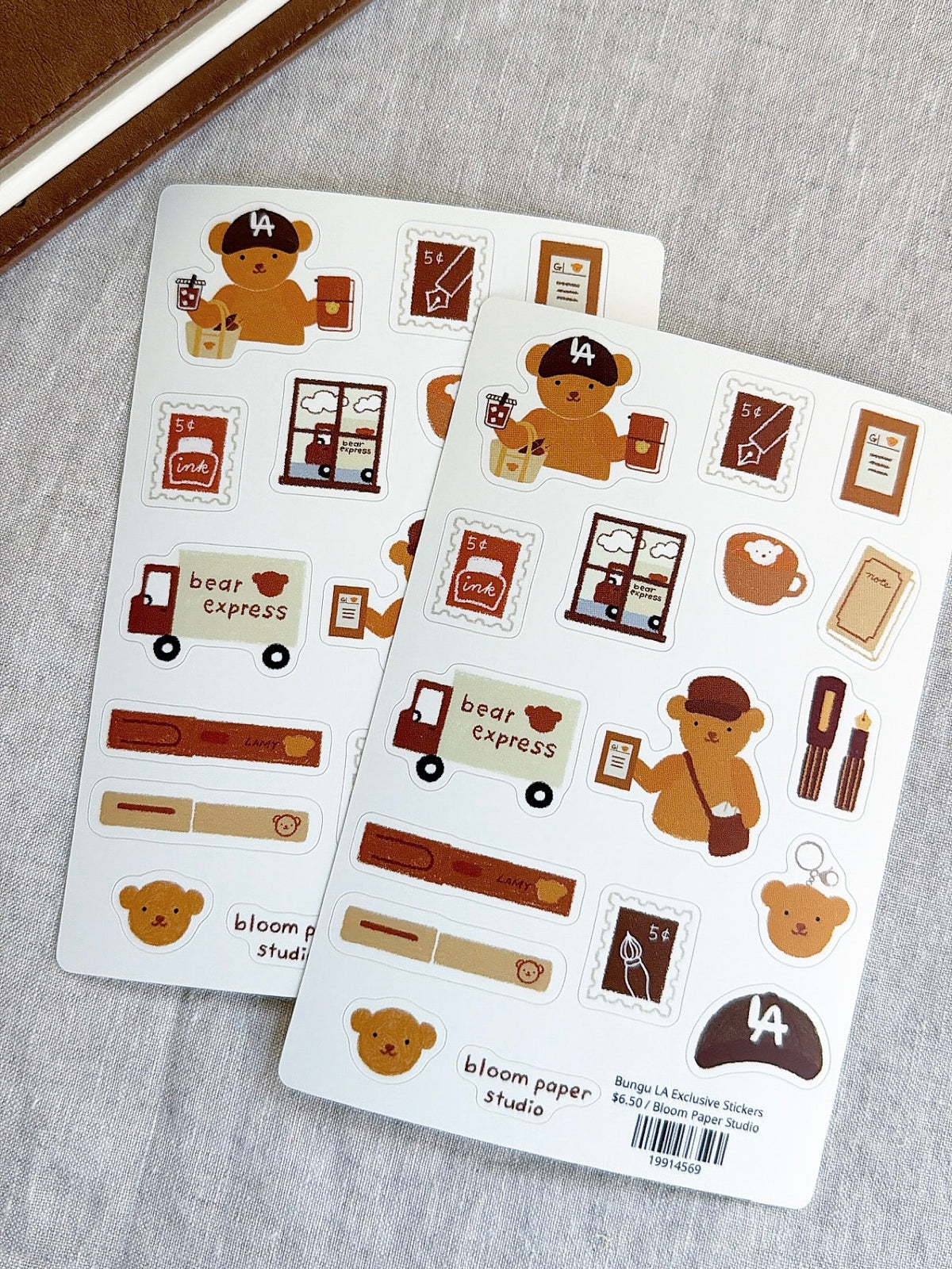 Bungu LA Exclusive Sticker Sheet