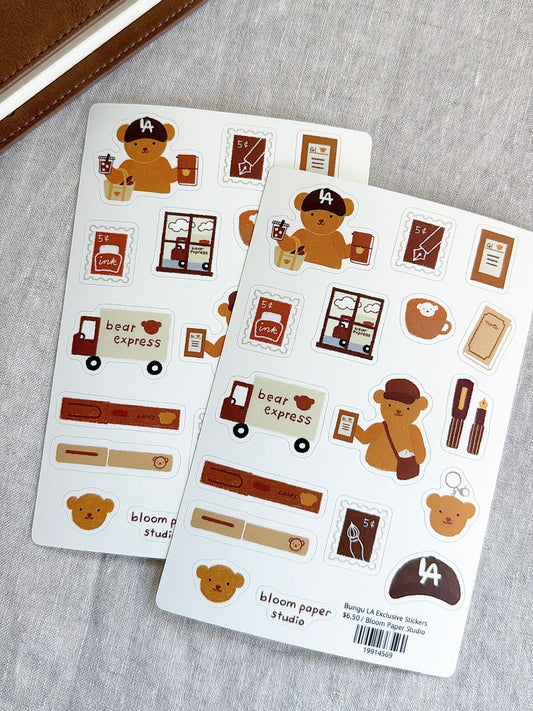 Bungu LA Exclusive Sticker Sheet