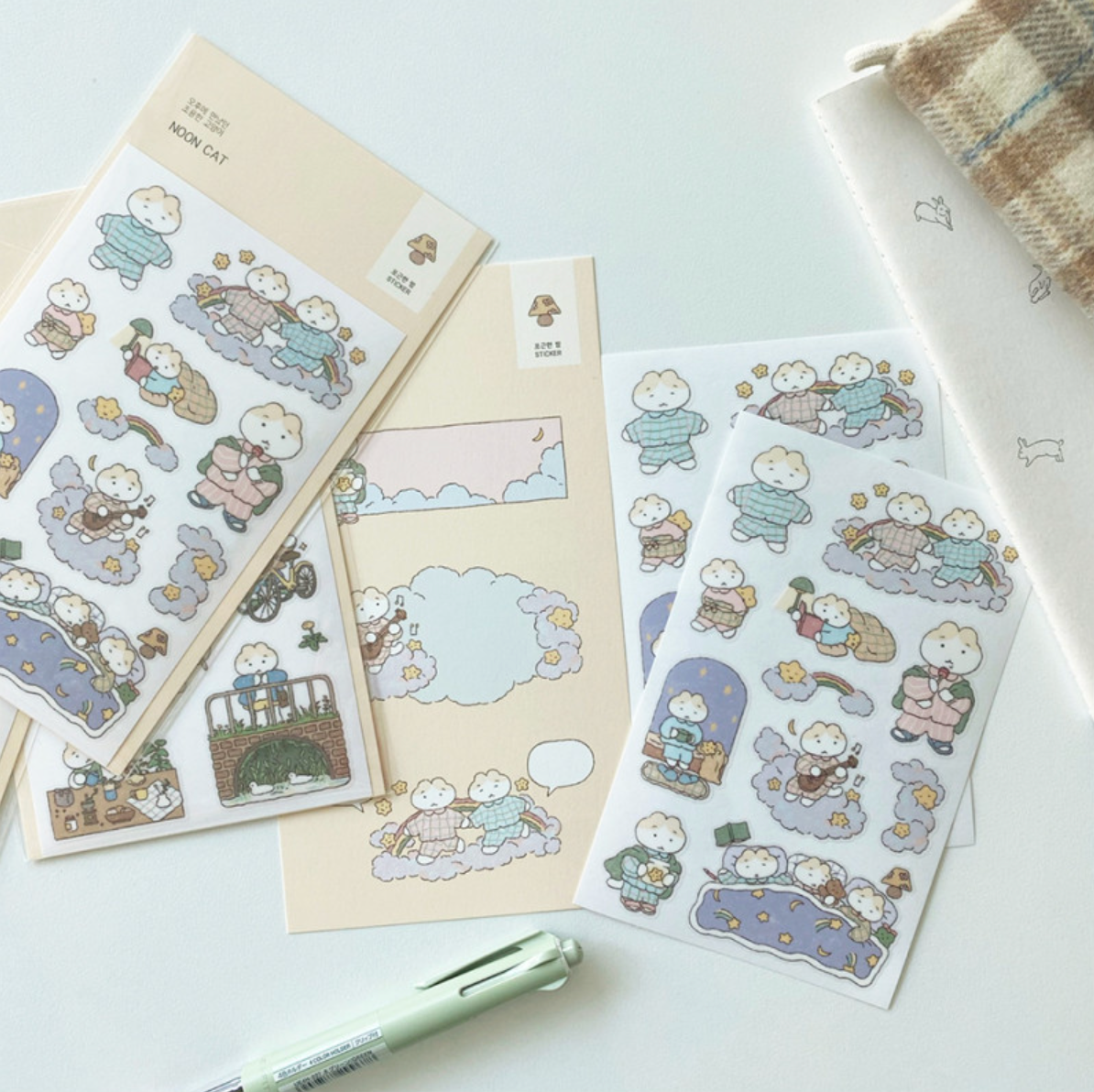 Catbbang Cozy Night Sticker