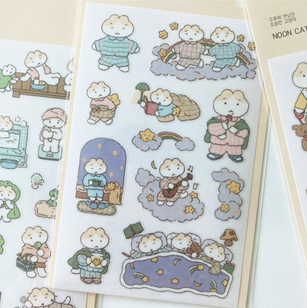 Catbbang Cozy Night Sticker