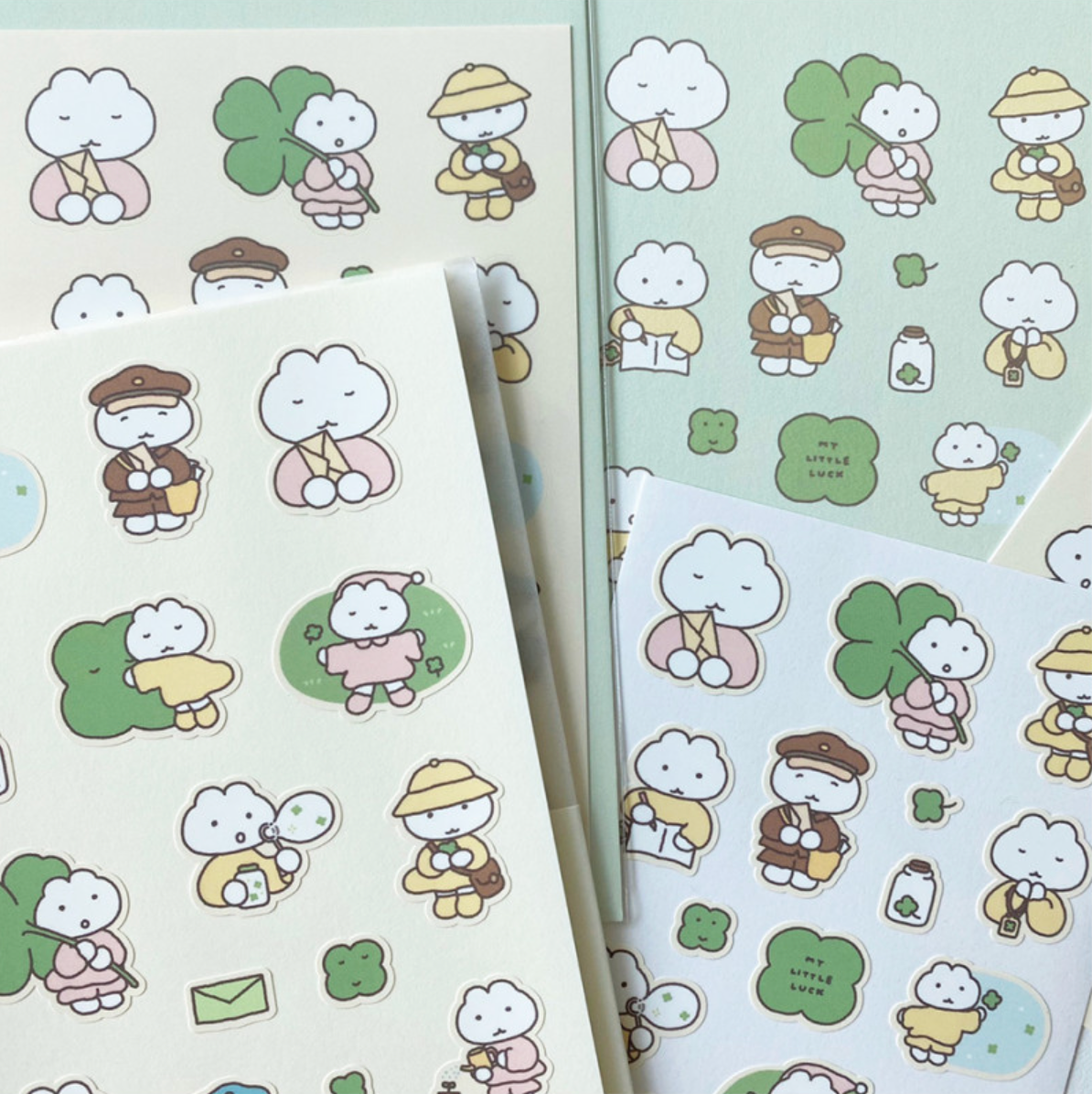 Catbbang With Good Luck Sticker