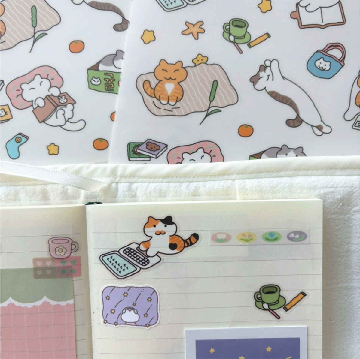 Catbbang Cat's Hobby Life Sticker