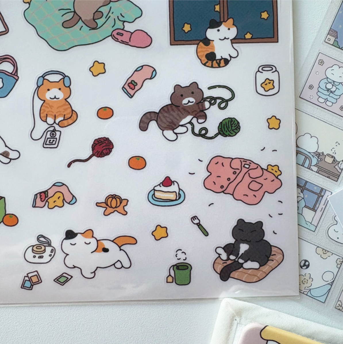 Catbbang Cat's Hobby Life Sticker