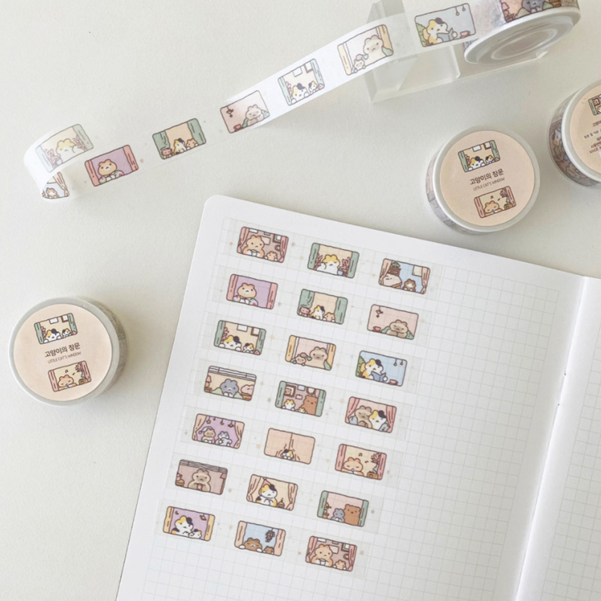 Catbbang Cat's Window Washi Tape
