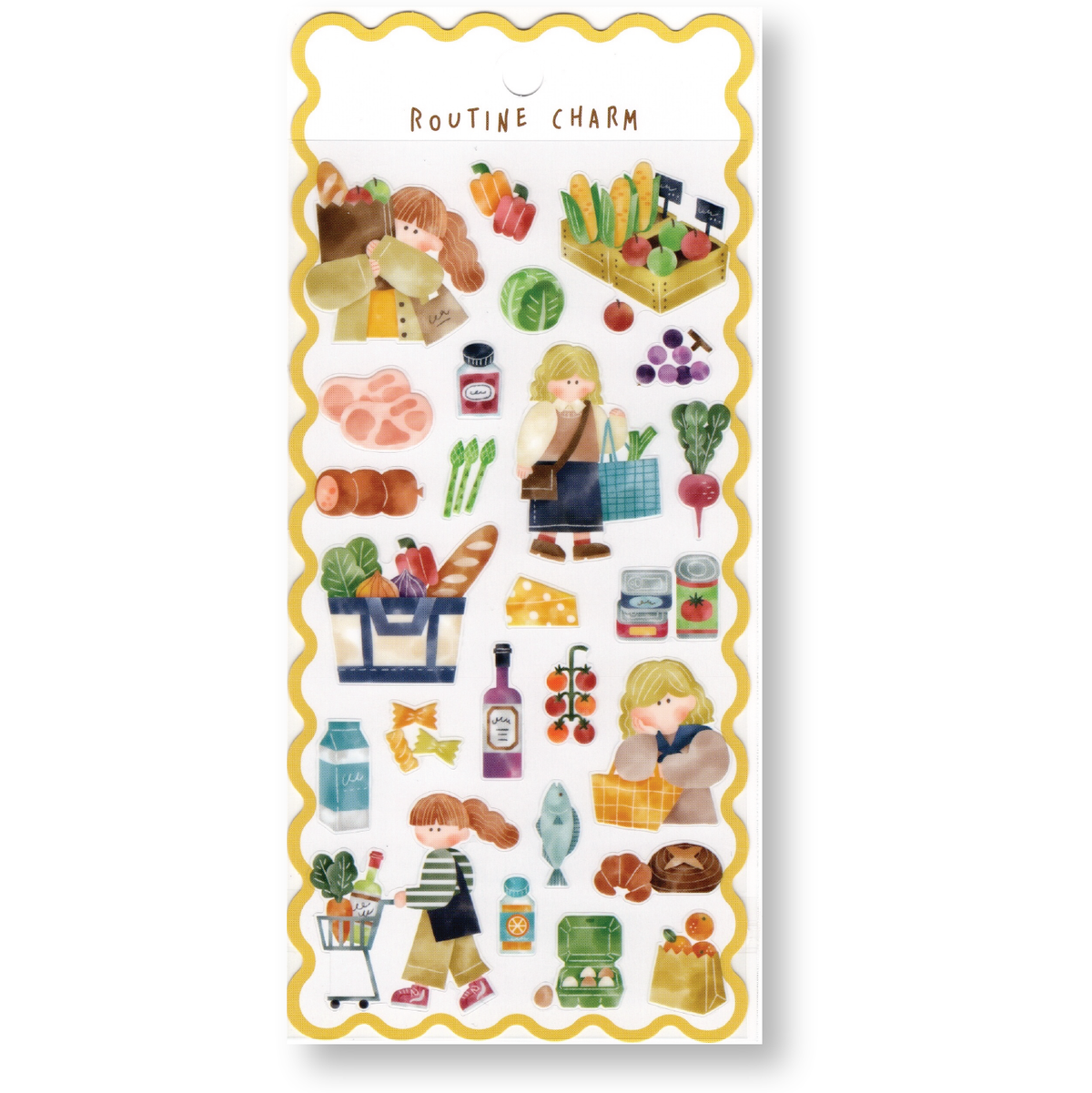Mind Wave Routine Charm Planner Stickers (Market)