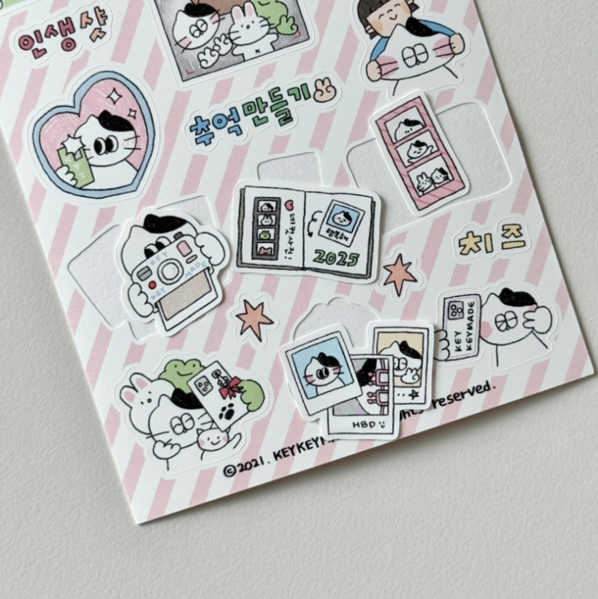 Keykeymade Memory-making Sticker