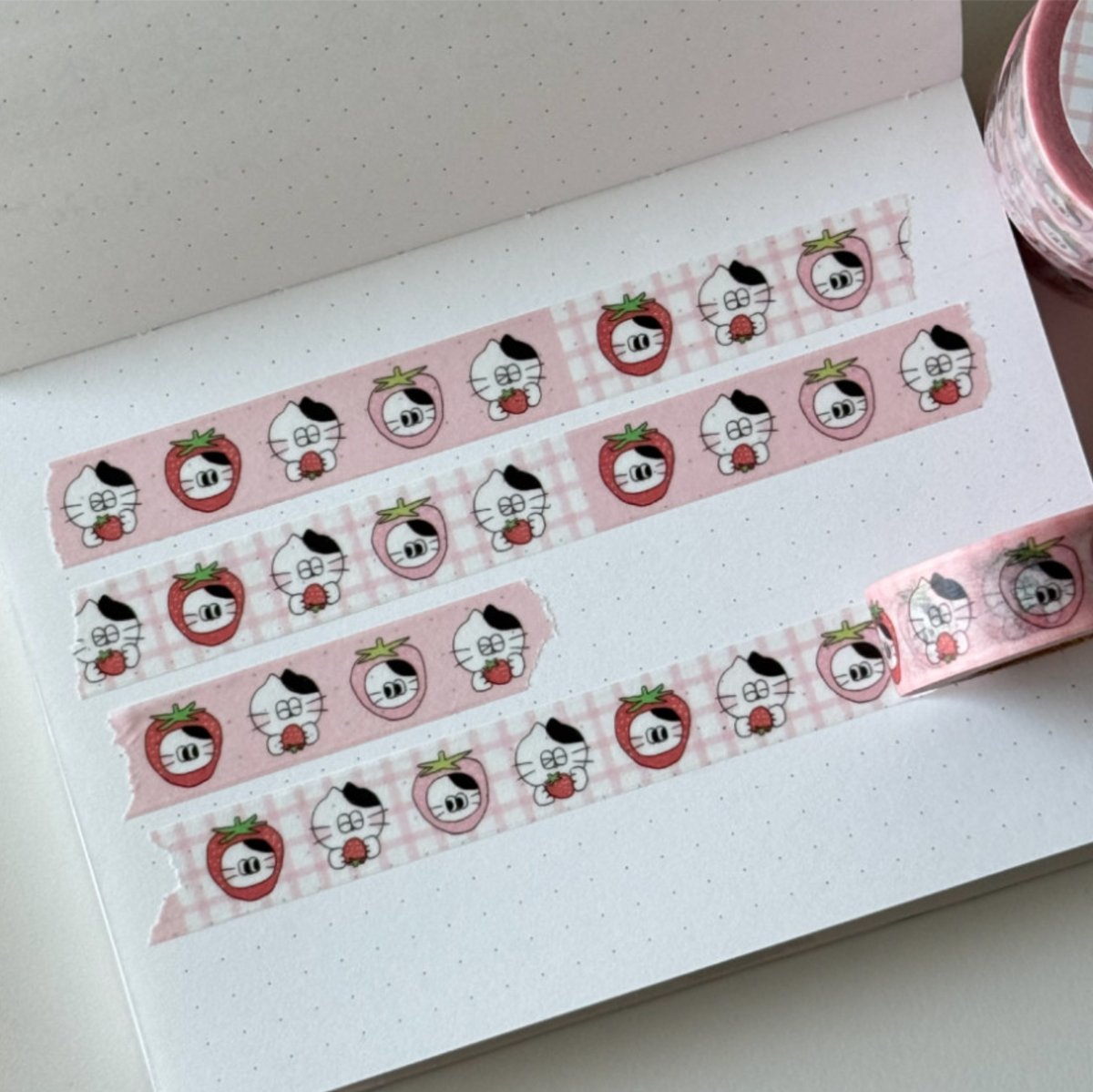 Keykeymade Sweet Strawberry Washi Tape