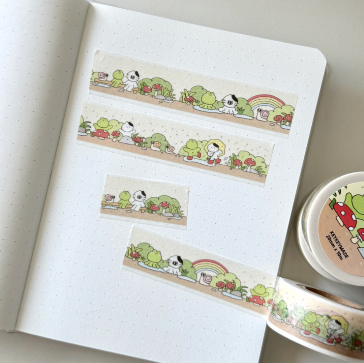 Keykeymade Rain Sound Washi Tape