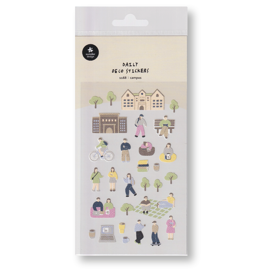Suatelier Deco Planner Stickers (Campus)