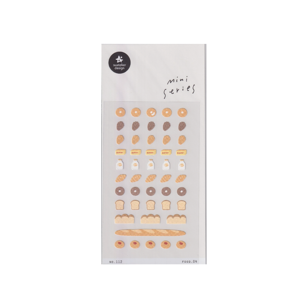 Suatelier Deco Planner Stickers (Food .04)