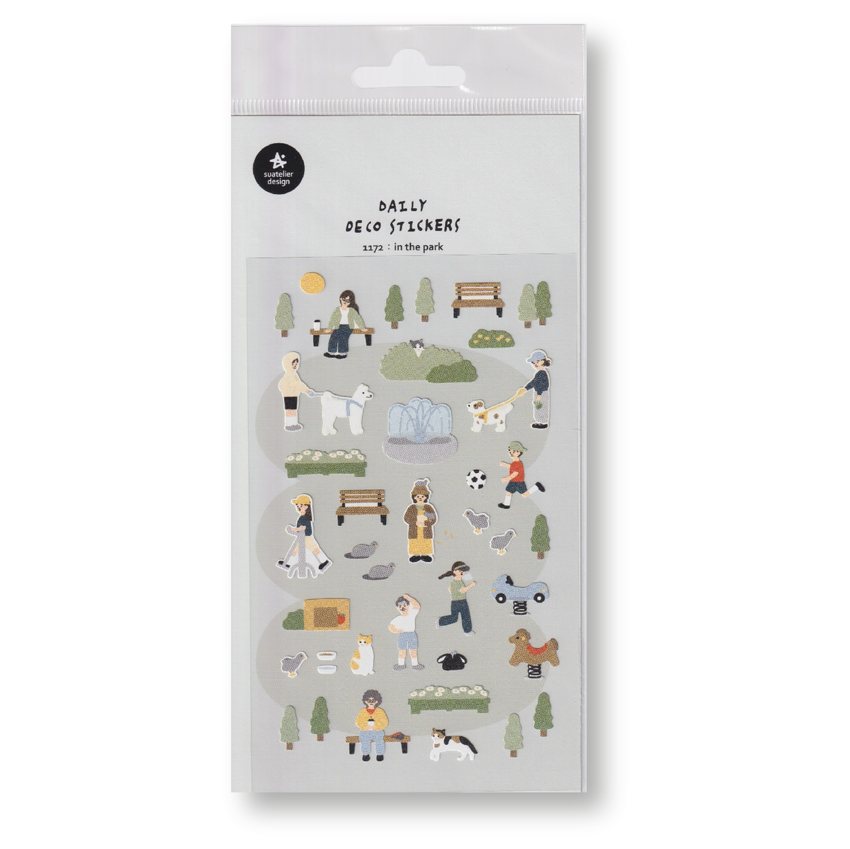 Suatelier Deco Planner Stickers (In the Park)