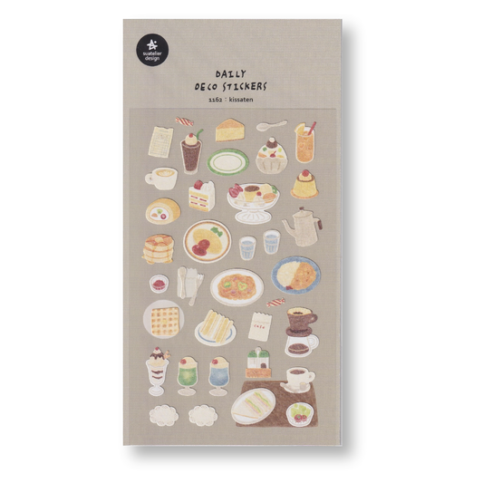 Suatelier Deco Planner Stickers (Kissaten)